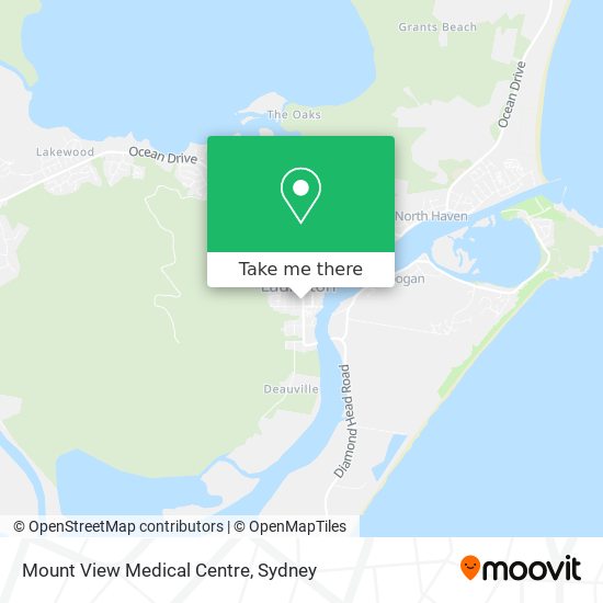 Mount View Medical Centre map