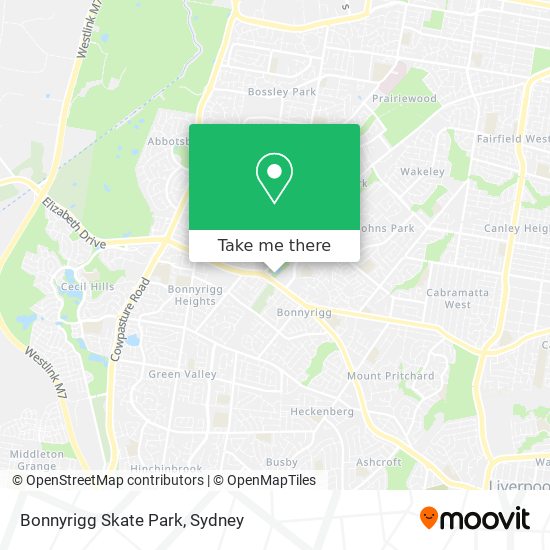 Bonnyrigg Skate Park map