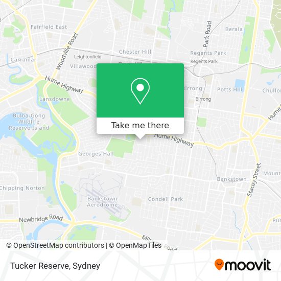 Tucker Reserve map