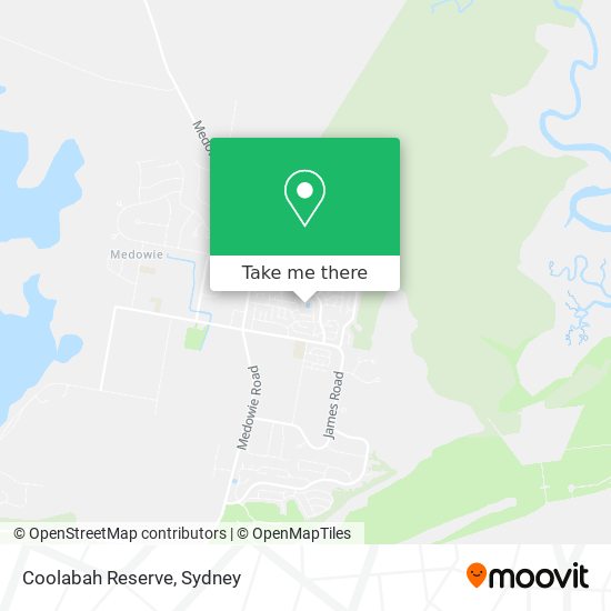 Coolabah Reserve map