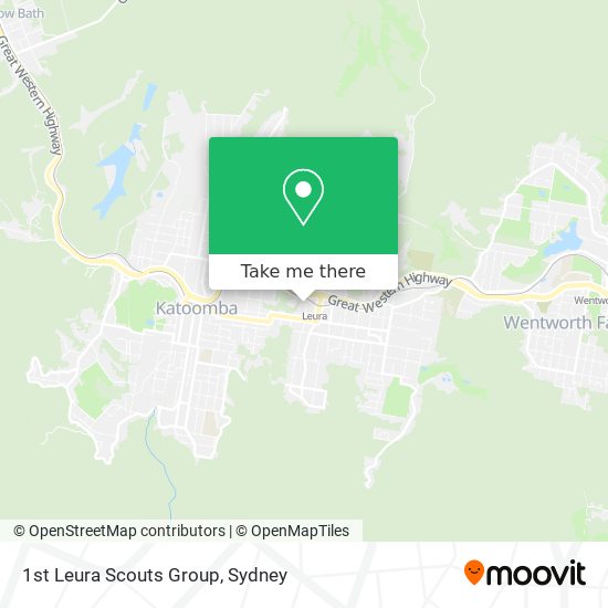 1st Leura Scouts Group map