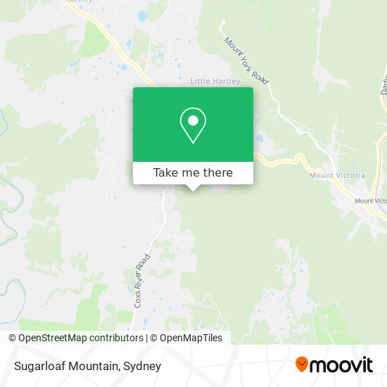 Sugarloaf Mountain map