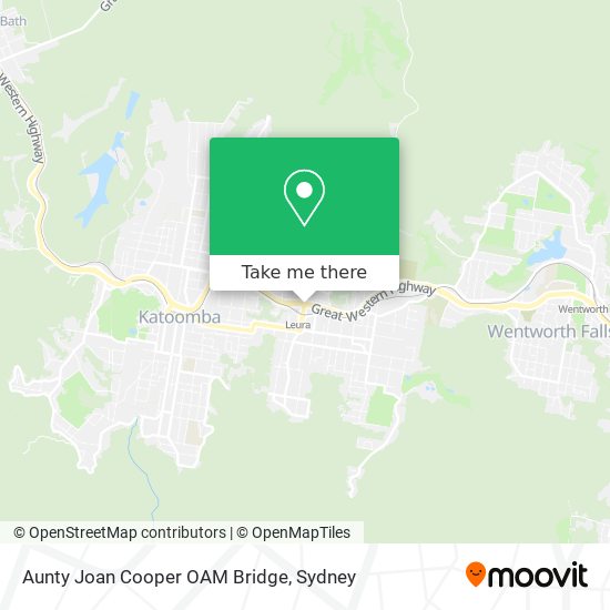 Aunty Joan Cooper OAM Bridge map