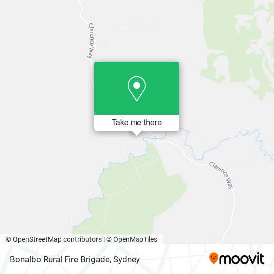 Bonalbo Rural Fire Brigade map