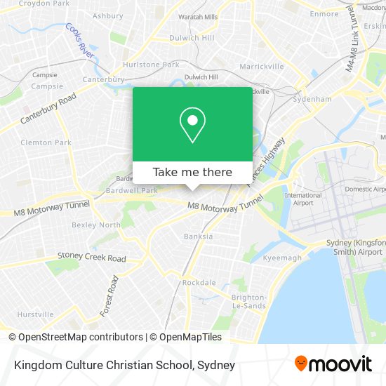 Kingdom Culture Christian School map
