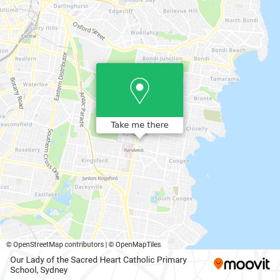 Our Lady of the Sacred Heart Catholic Primary School map