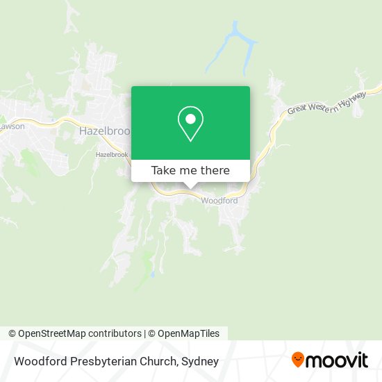 Mapa Woodford Presbyterian Church