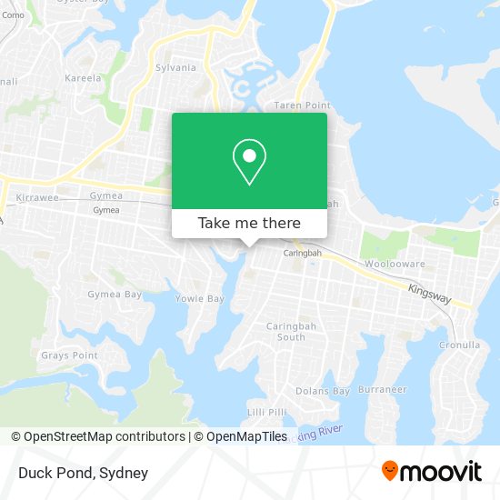 Mapa Duck Pond