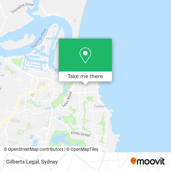 Gilberts Legal map