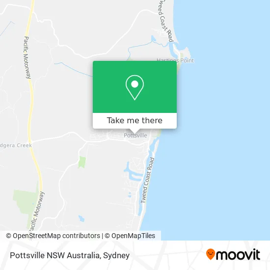 Map Of Pottsville Nsw How To Get To Pottsville Nsw Australia By Bus Or Train?