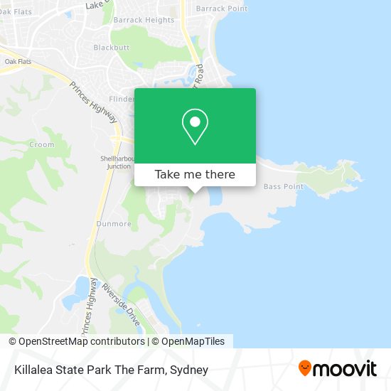 Killalea State Park The Farm map