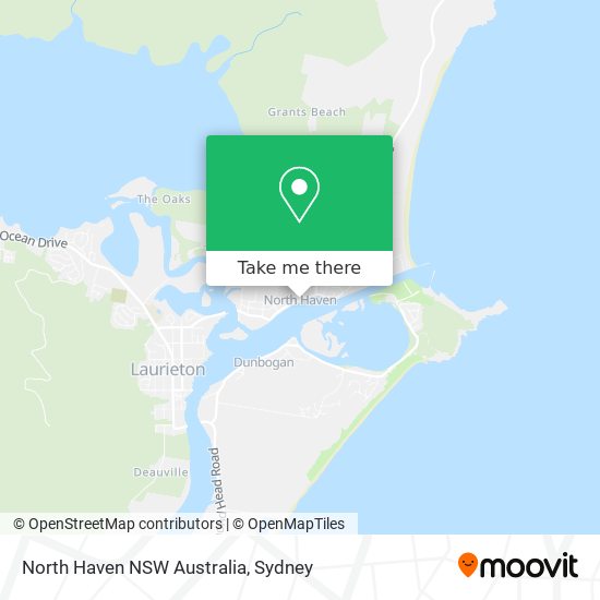 Mapa North Haven NSW Australia