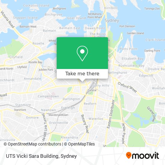 UTS Vicki Sara Building map