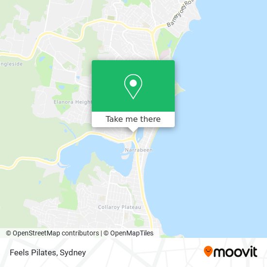 Feels Pilates map