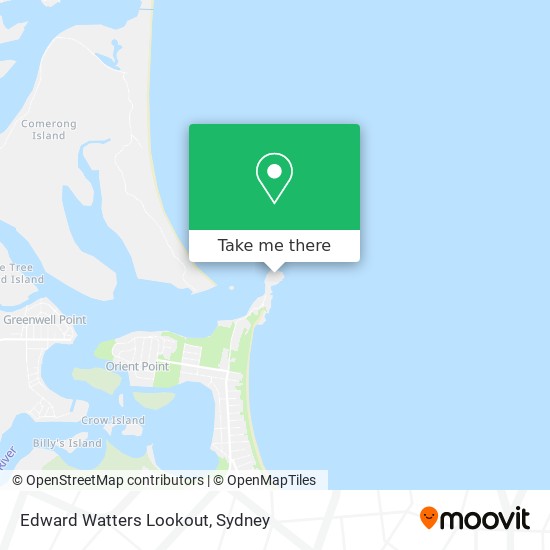 Edward Watters Lookout map