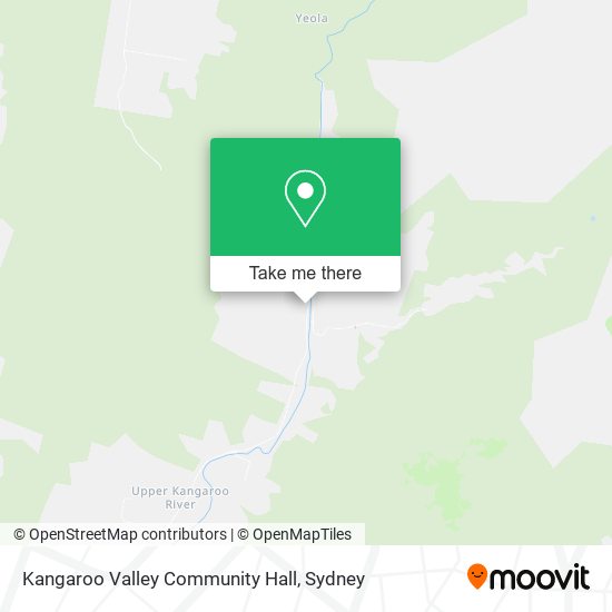 Kangaroo Valley Community Hall map