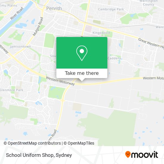 School Uniform Shop map