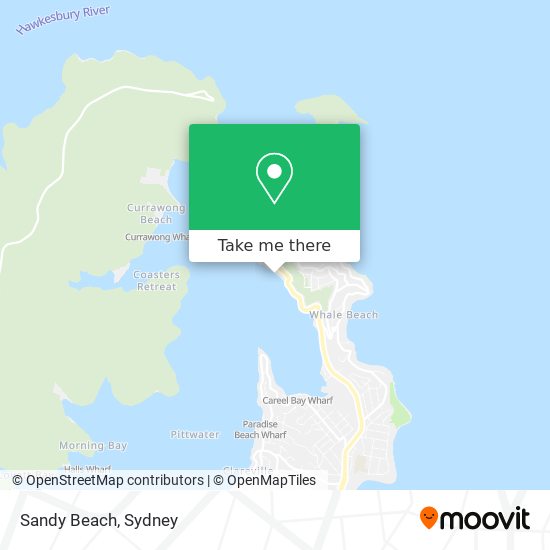 Sandy Beach map