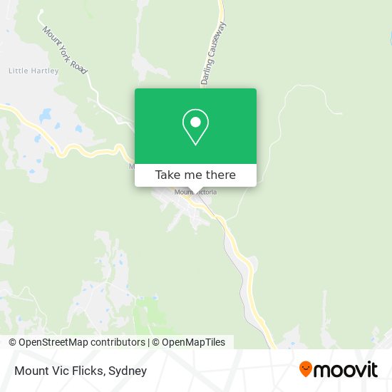 Mount Vic Flicks map