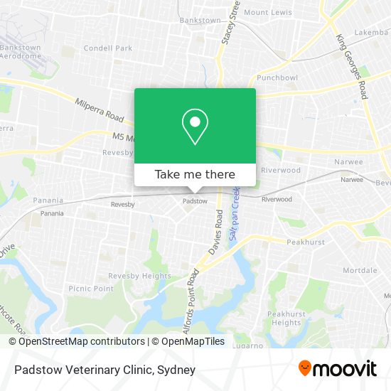 Padstow Veterinary Clinic map