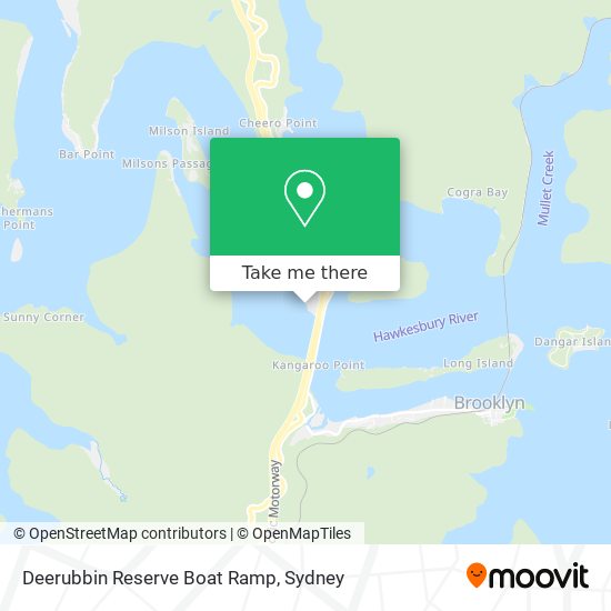 Deerubbin Reserve Boat Ramp map