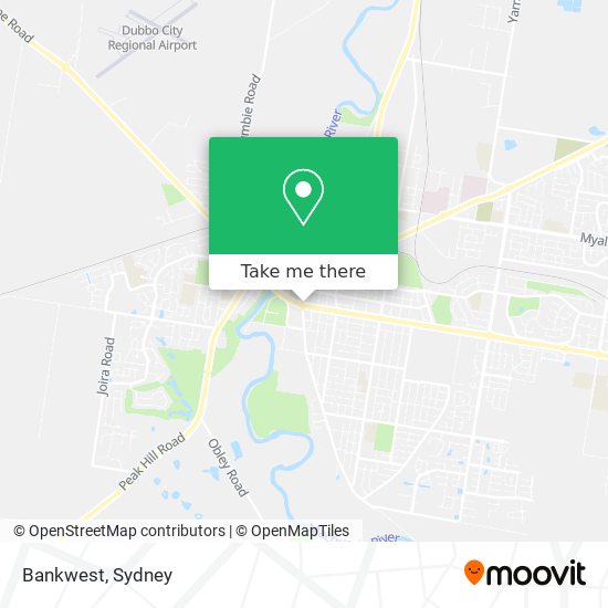 Bankwest map