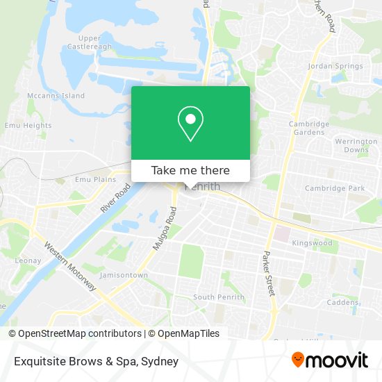 Exquitsite Brows & Spa map