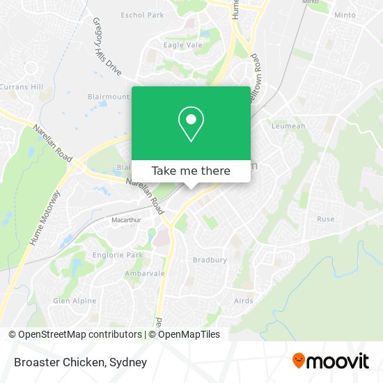 Broaster Chicken map