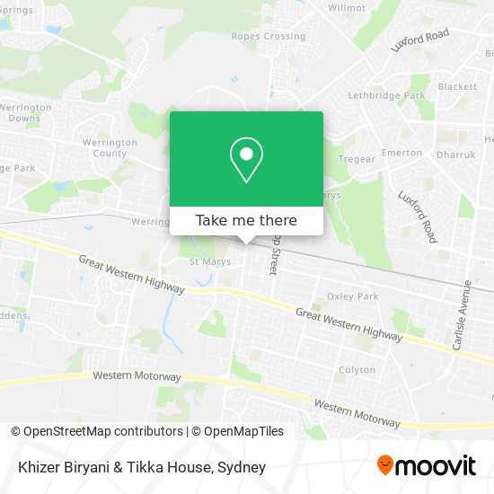 Khizer Biryani & Tikka House map