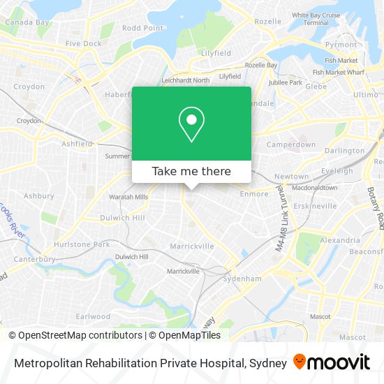 Metropolitan Rehabilitation Private Hospital map