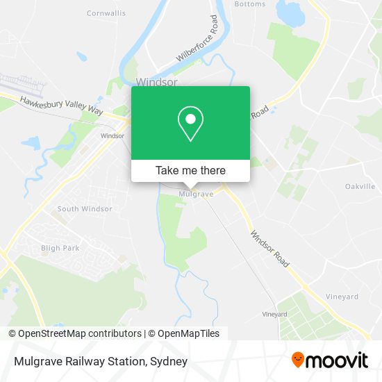 Mulgrave Railway Station map