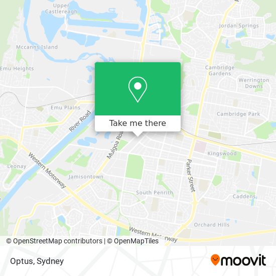 Optus map