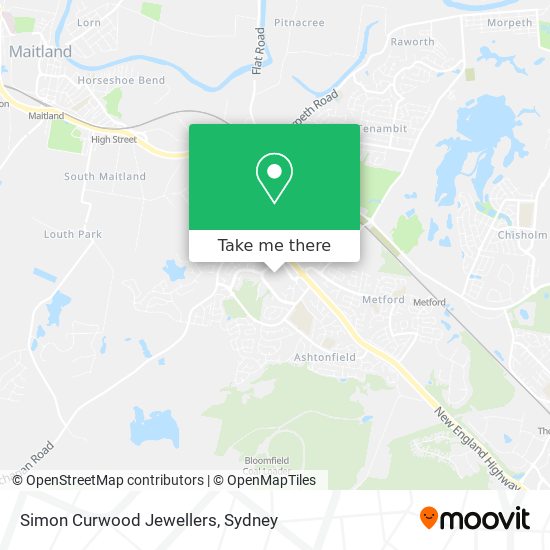 Mapa Simon Curwood Jewellers