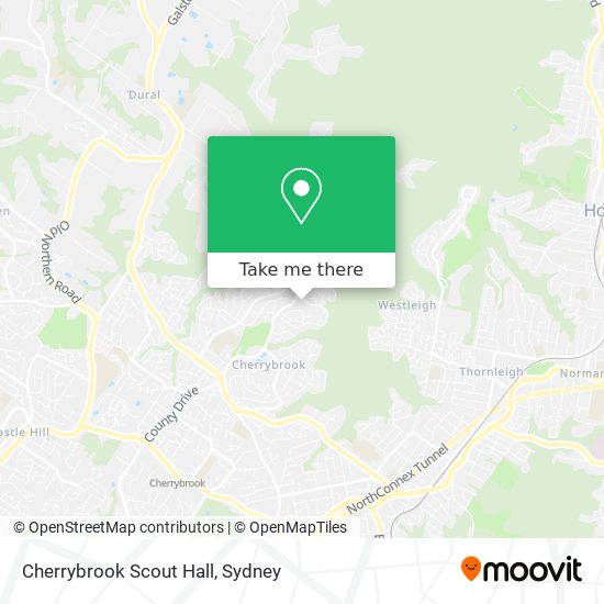 Cherrybrook Scout Hall map