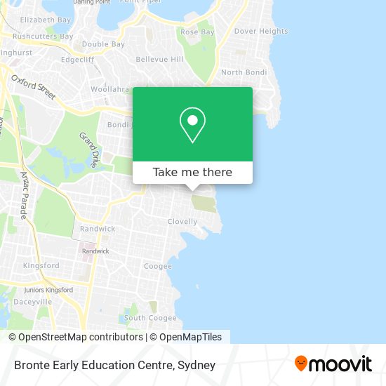 Bronte Early Education Centre map