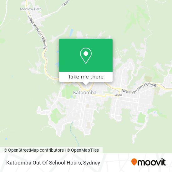 Katoomba Out Of School Hours map