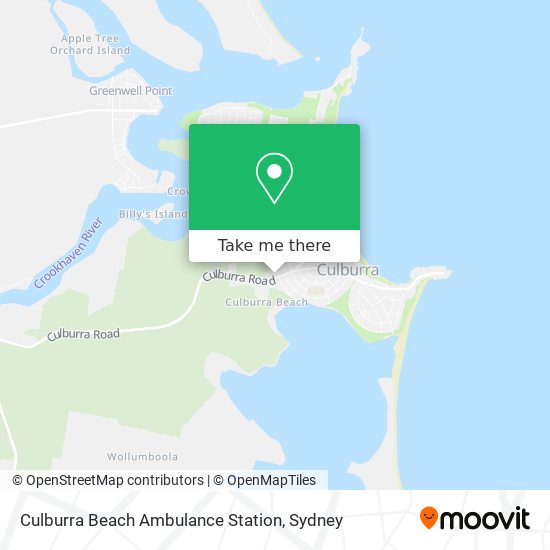 Culburra Beach Ambulance Station map