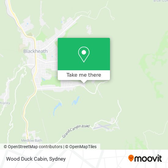 Mapa Wood Duck Cabin