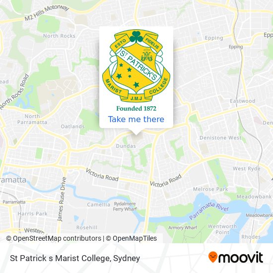 Mapa St Patrick s Marist College