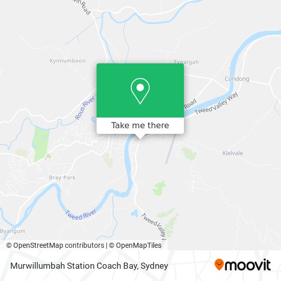 Murwillumbah Station Coach Bay map