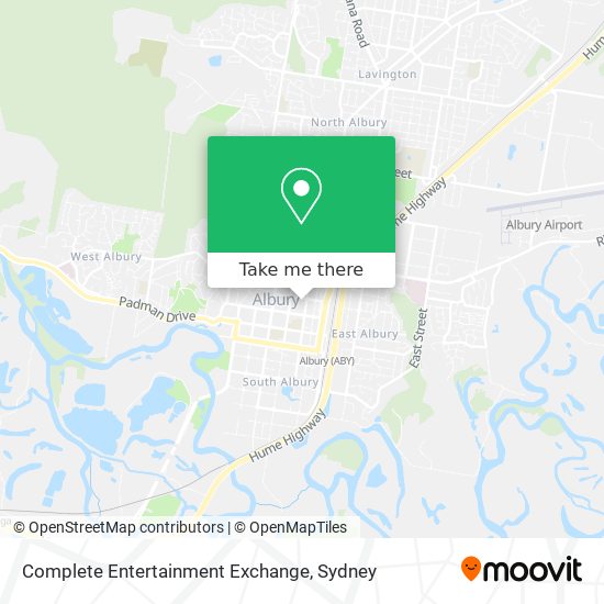 Complete Entertainment Exchange map