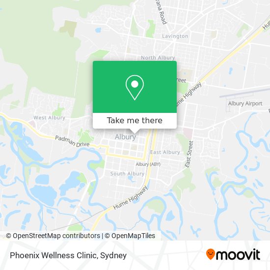 Phoenix Wellness Clinic map