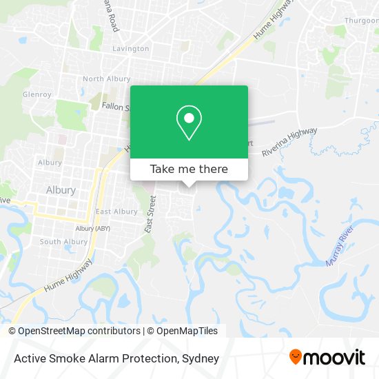 Active Smoke Alarm Protection map