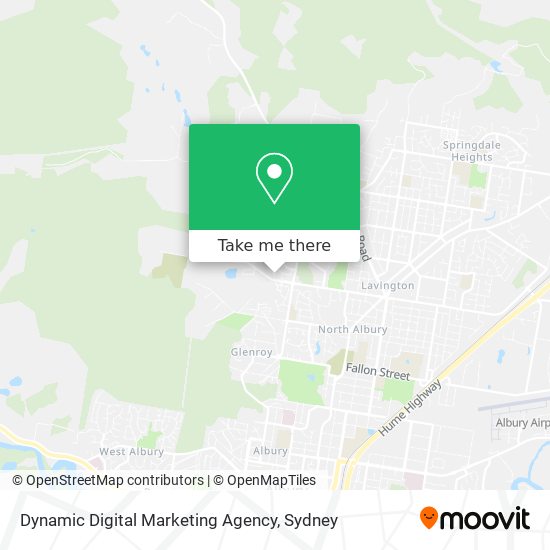 Dynamic Digital Marketing Agency map