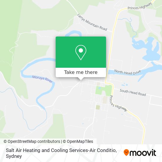 Salt Air Heating and Cooling Services-Air Conditio map