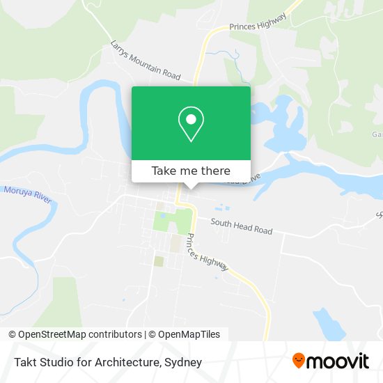Takt Studio for Architecture map