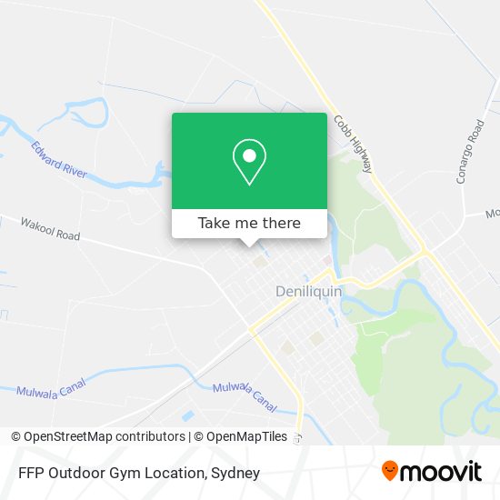 FFP Outdoor Gym Location map