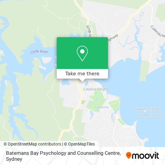 Batemans Bay Psychology and Counselling Centre map