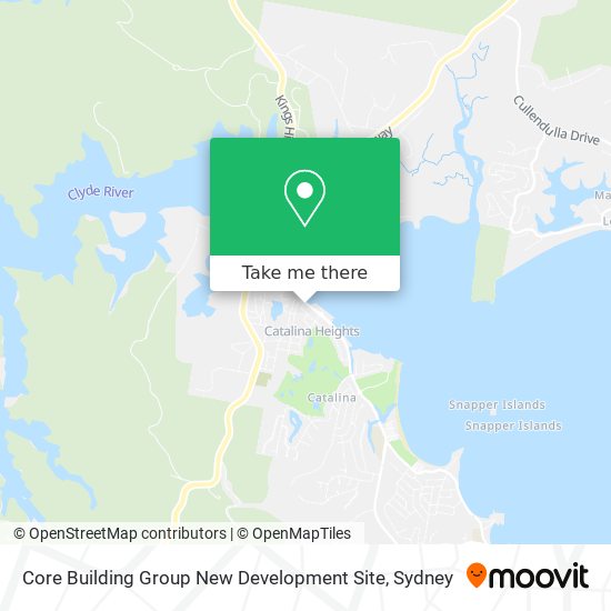 Core Building Group New Development Site map