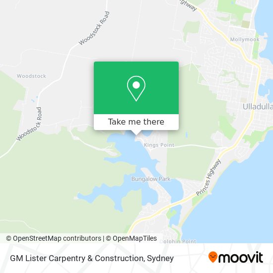GM Lister Carpentry & Construction map
